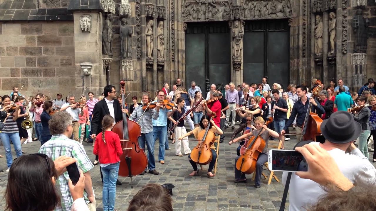 Flashmob Nürnberg 2014 - Ode an die Freude