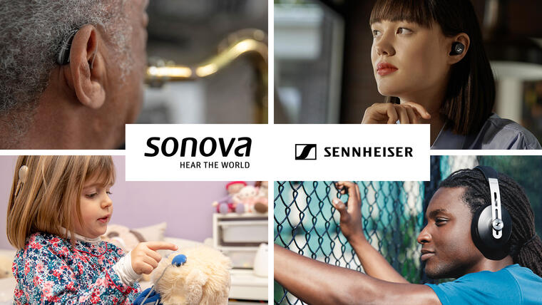 SENNHEISER 컨슈머 사업부, Sonova Holding AG가 인수